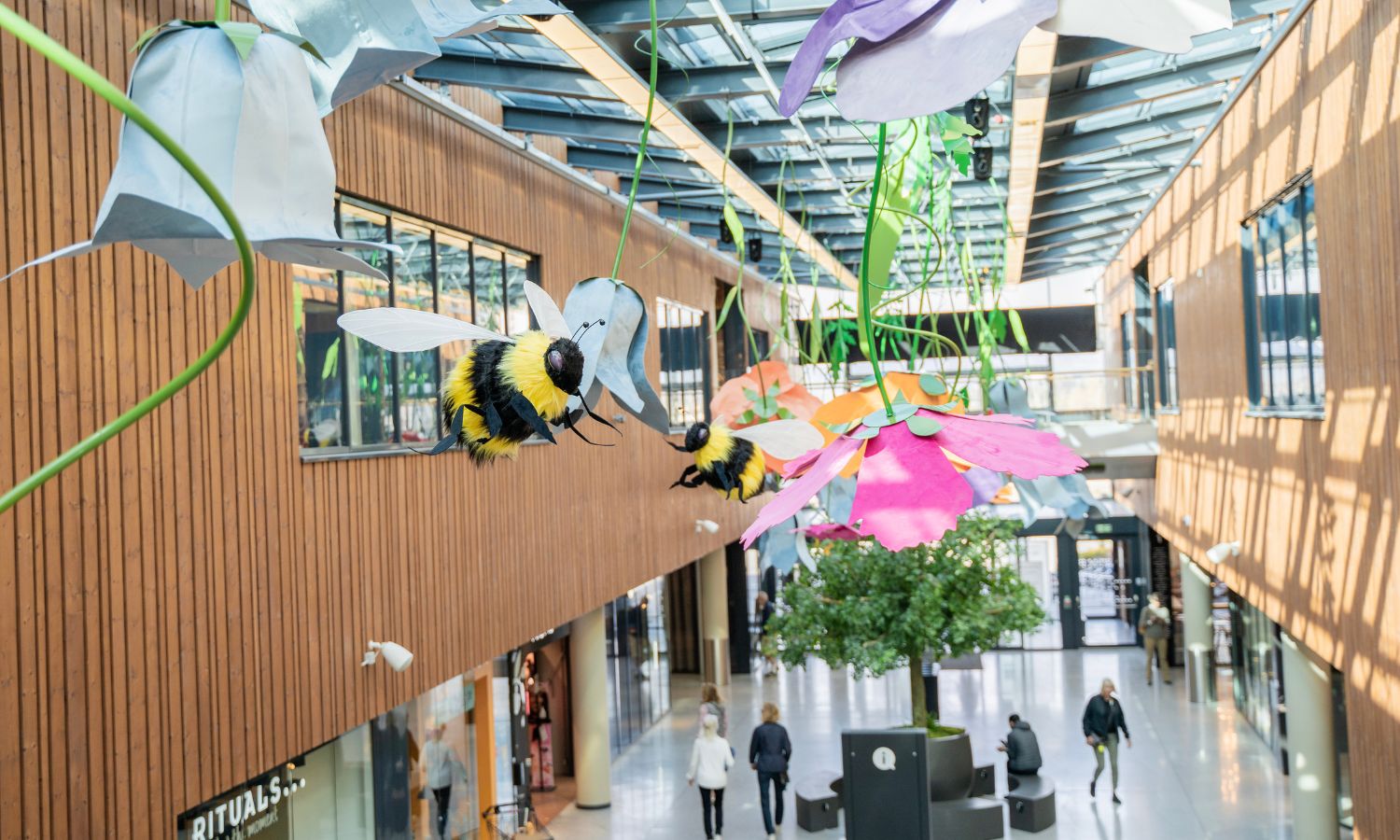 Glassgaten inne på Fornebu S